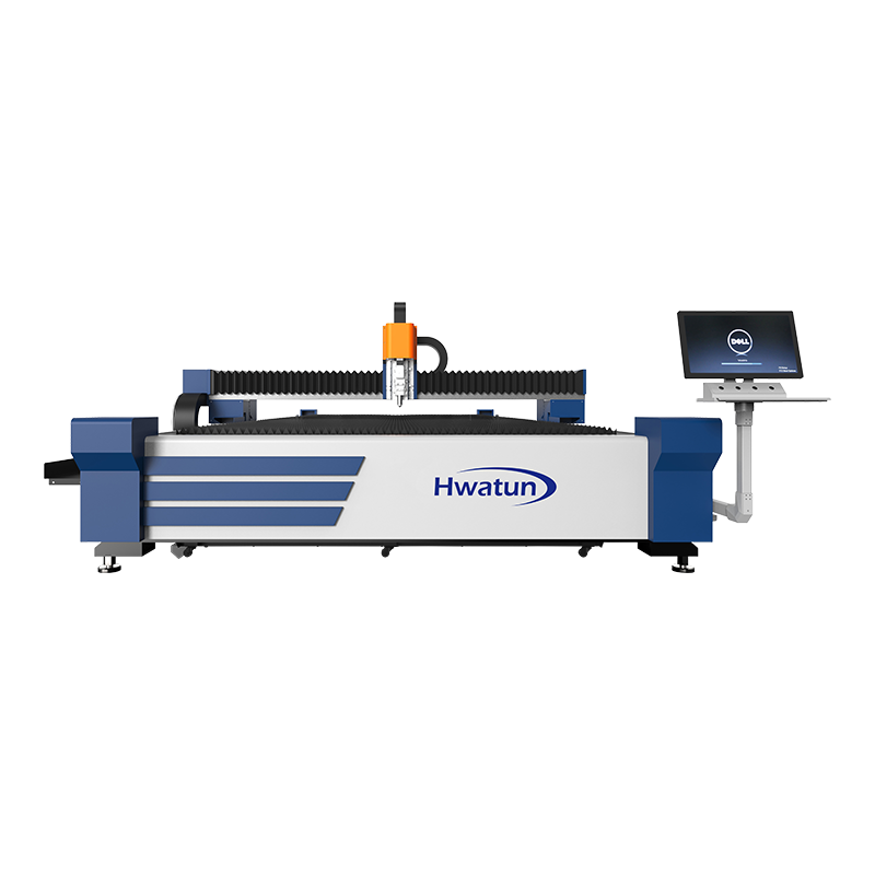 Máquina de corte a laser de fibra óptica de mesa única